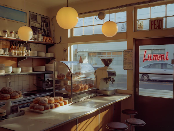 Vintage Bakery Interior
