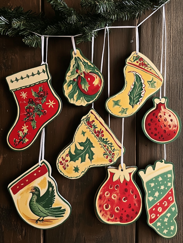 Vintage Christmas Ornaments