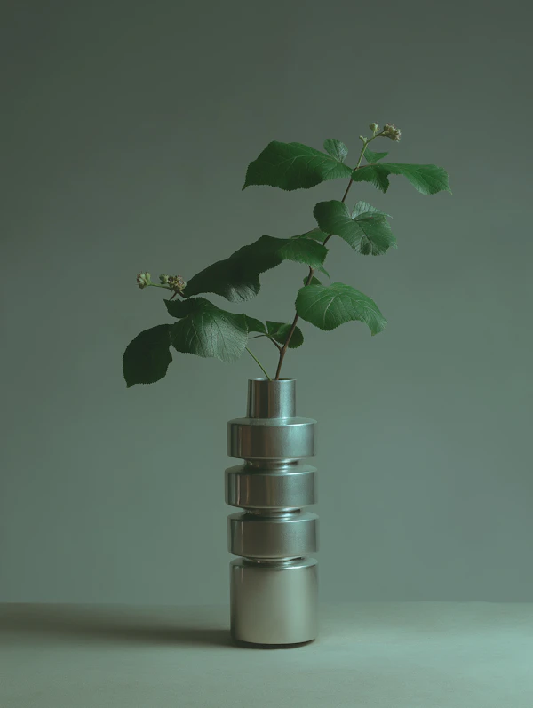 Modern Still Life Vase