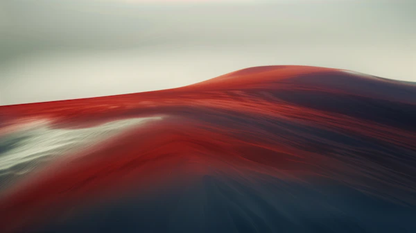 Surreal Flowing Landscape