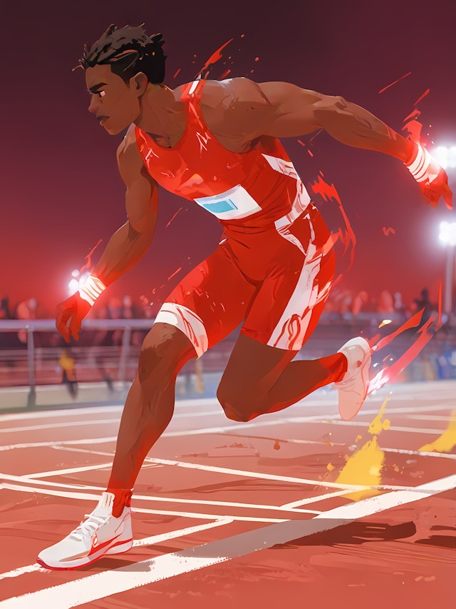 Dynamic Sprinter Action