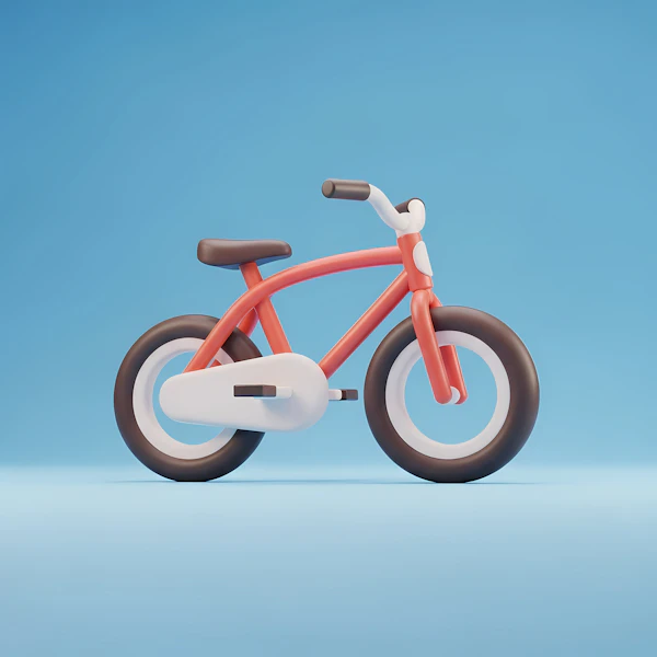 Children's Bicycle Art