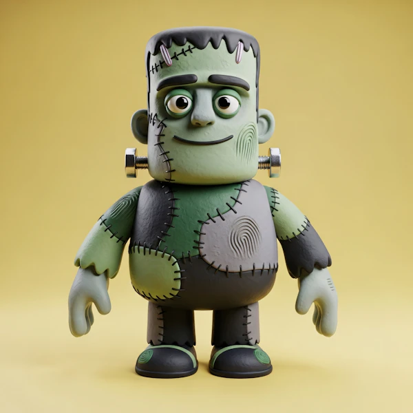 Cartoon Frankenstein