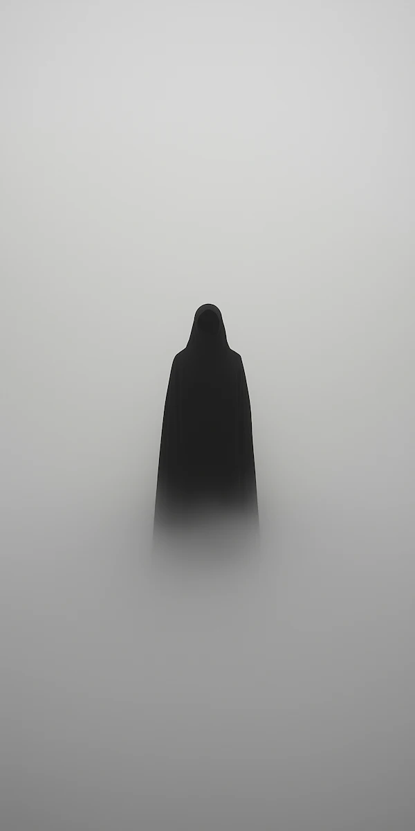 Mysterious Cloaked Figure