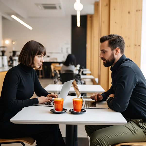 Café Work Discussion