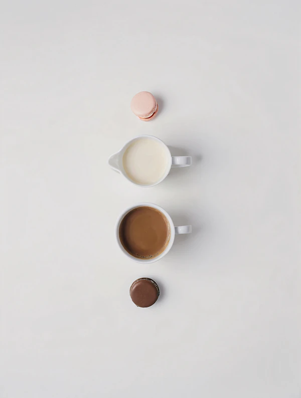 Minimalist Food Layout