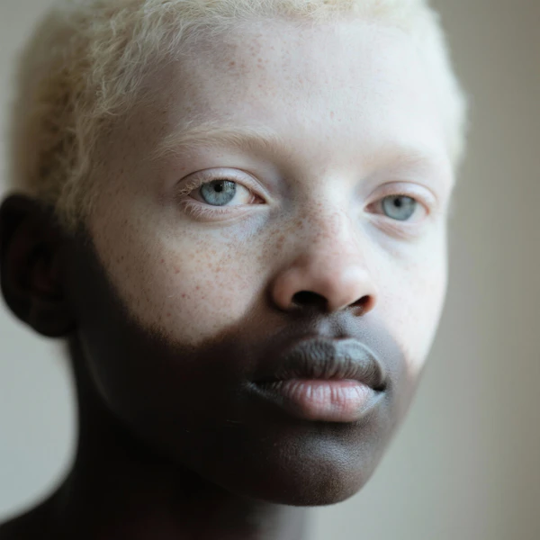 Blonde Portrait Close-Up