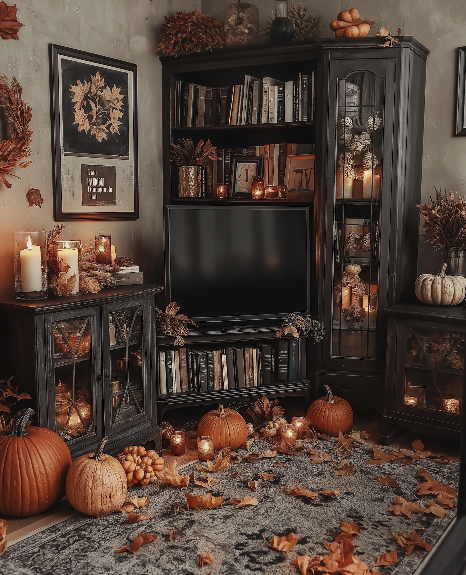 Cozy Autumn Living Room