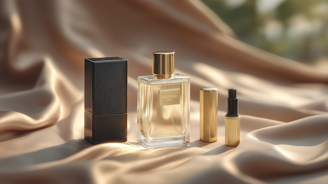 Elegant Perfume Display