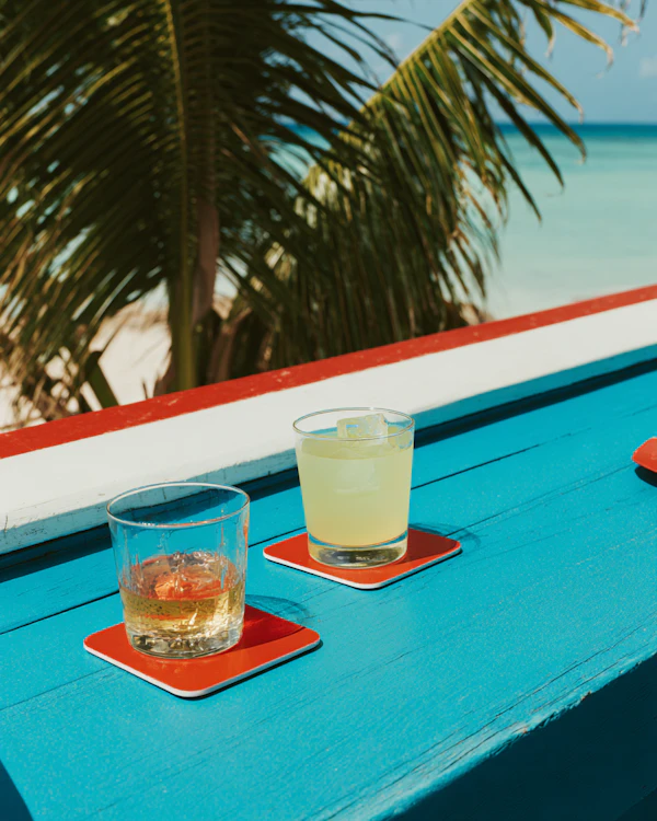 Tropical Drinks Scene