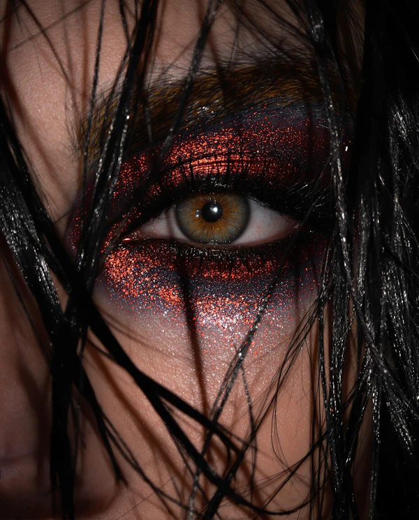Dramatic Eye Close-Up