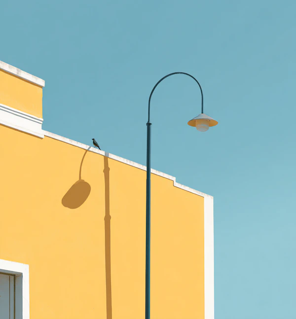 Yellow Wall and Sky