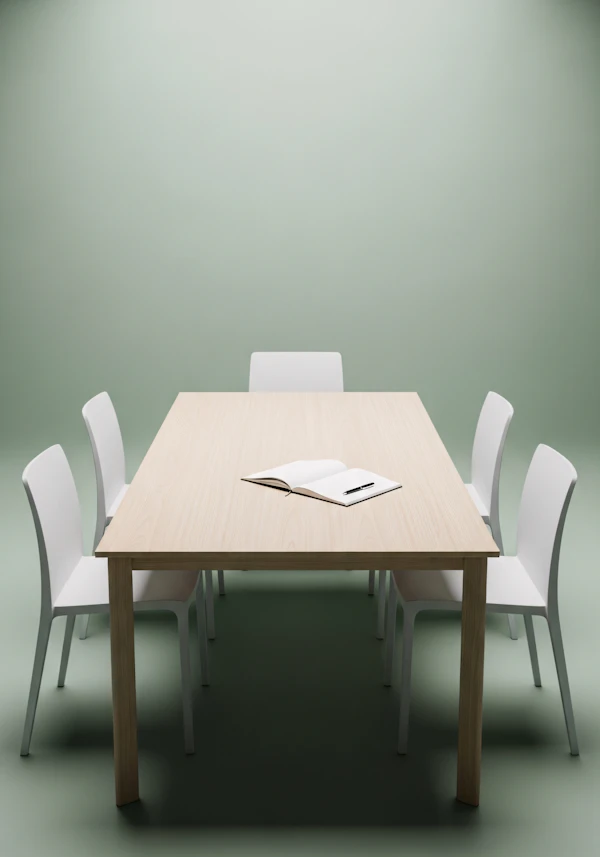 Minimalist Table Scene
