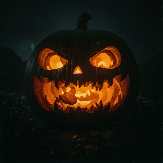 Spooky Jack-o'-Lantern