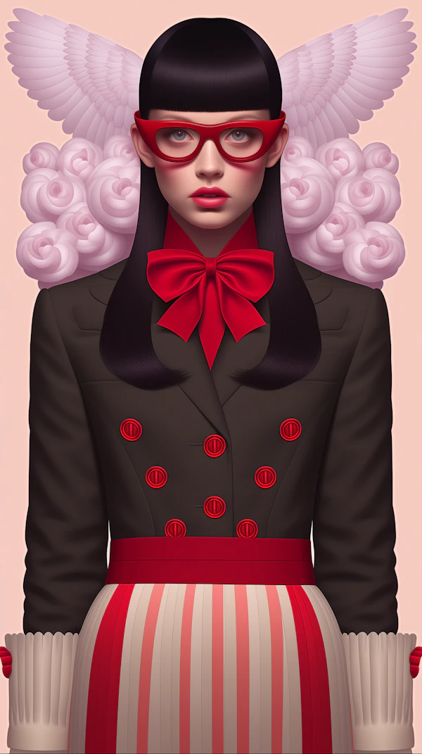 Stylized Woman Portrait