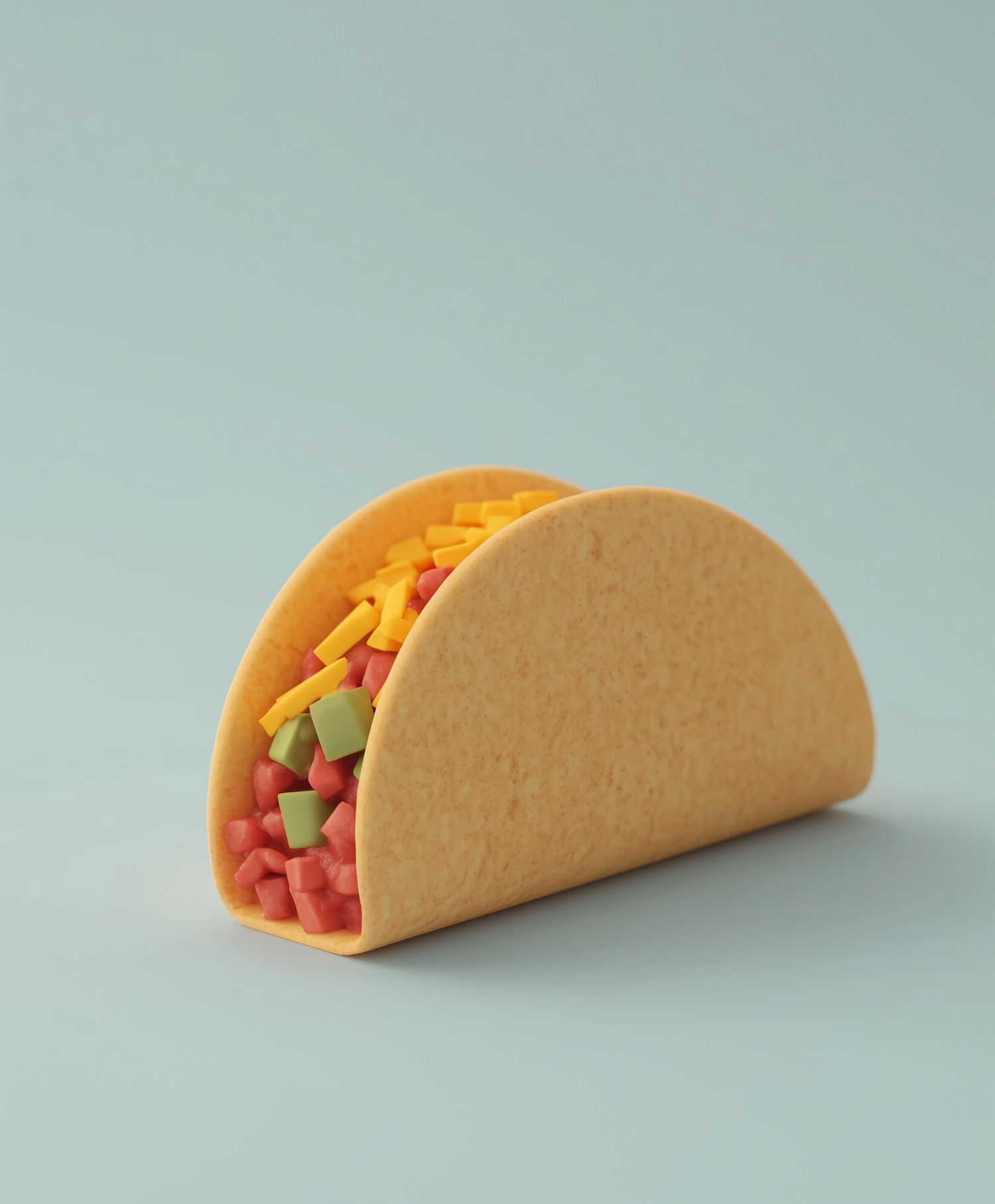 Geometrically Styled Taco