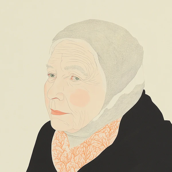 Elderly Woman Portrait