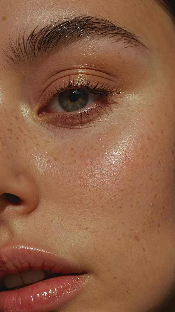 Close-Up Face Detail
