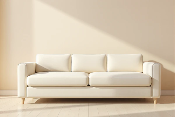 Minimalist Cream Sofa