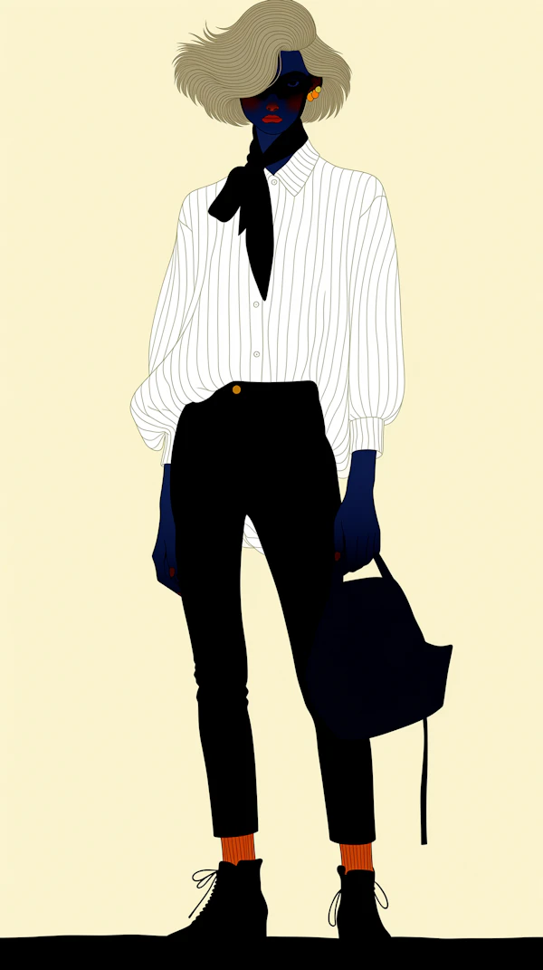 Stylized Person Portrait
