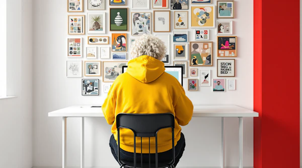 Creative Workspace Scene