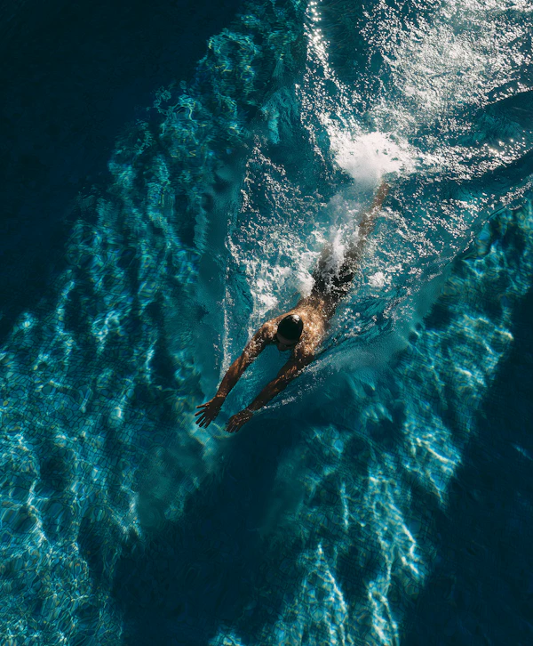 Swimmer in Motion