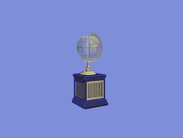 Decorative Globe Trophy