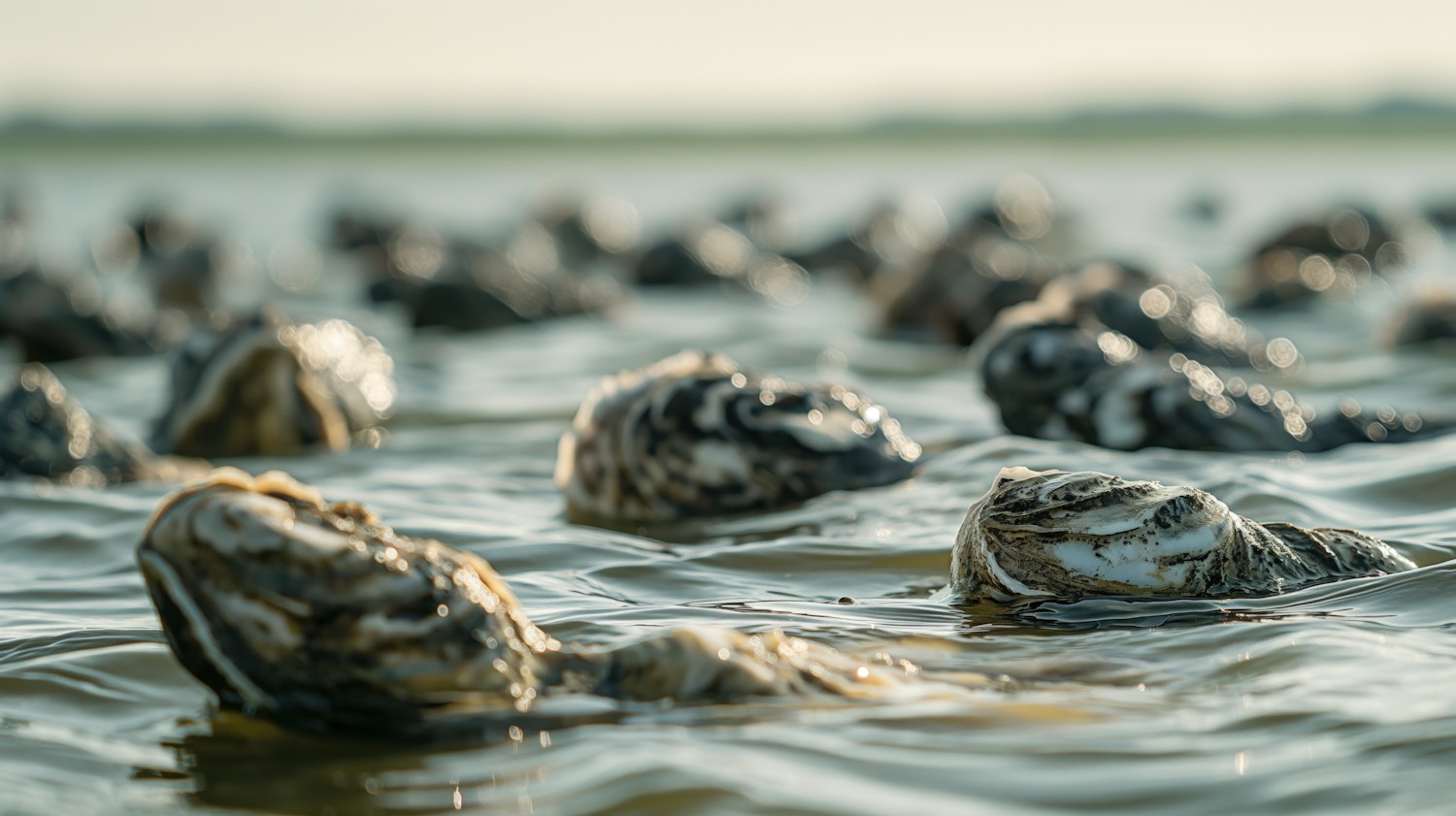 Serene Coastal Oysters