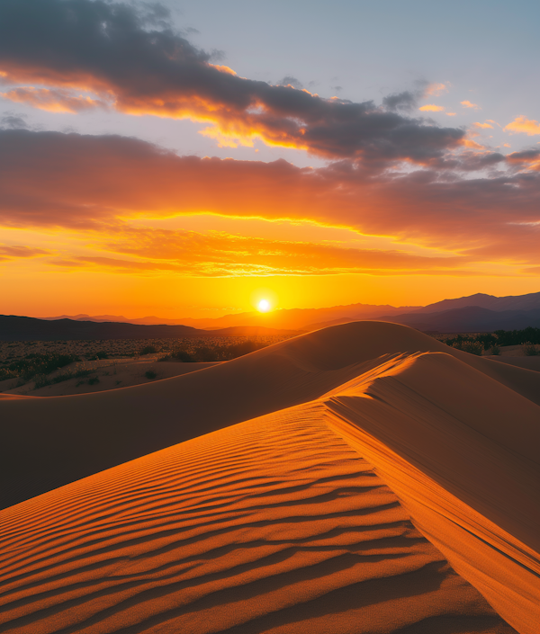 Desert Sunset Serenity