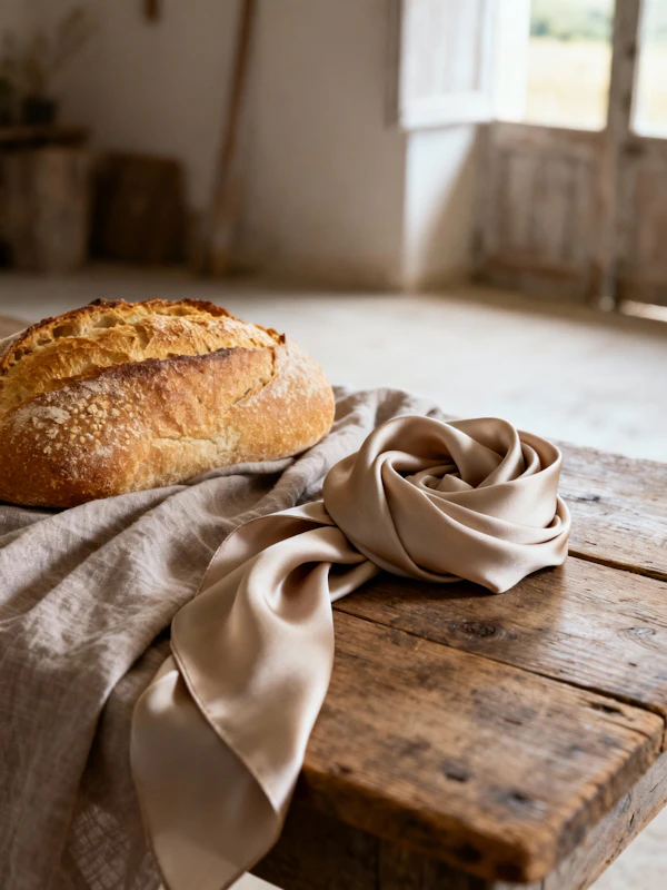Rustic Bread Display