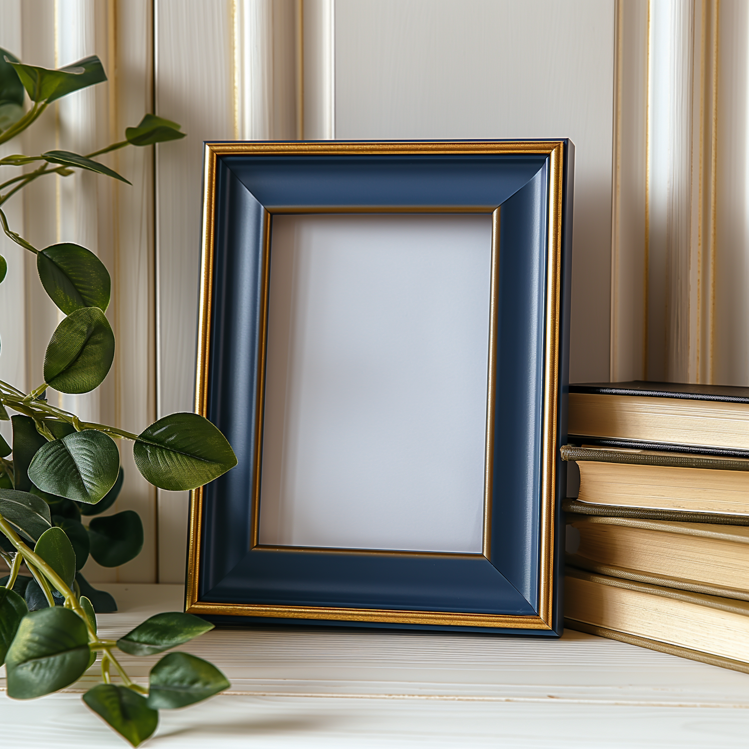 Elegant Photo Frame on Desk