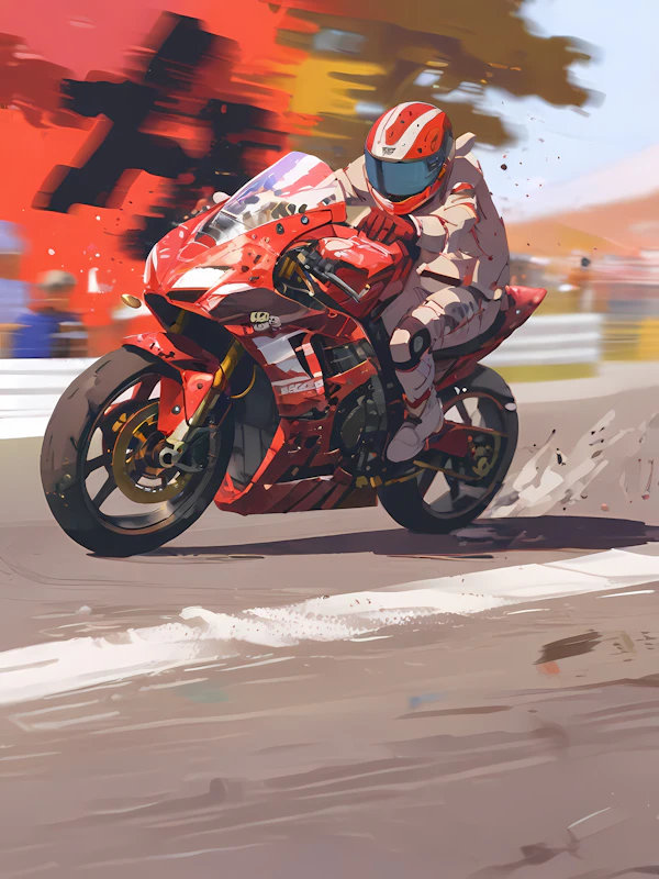 Motorcycle Racing Action