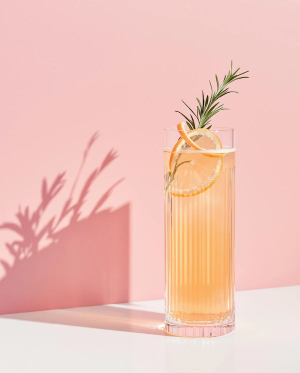Stylish Citrus Beverage