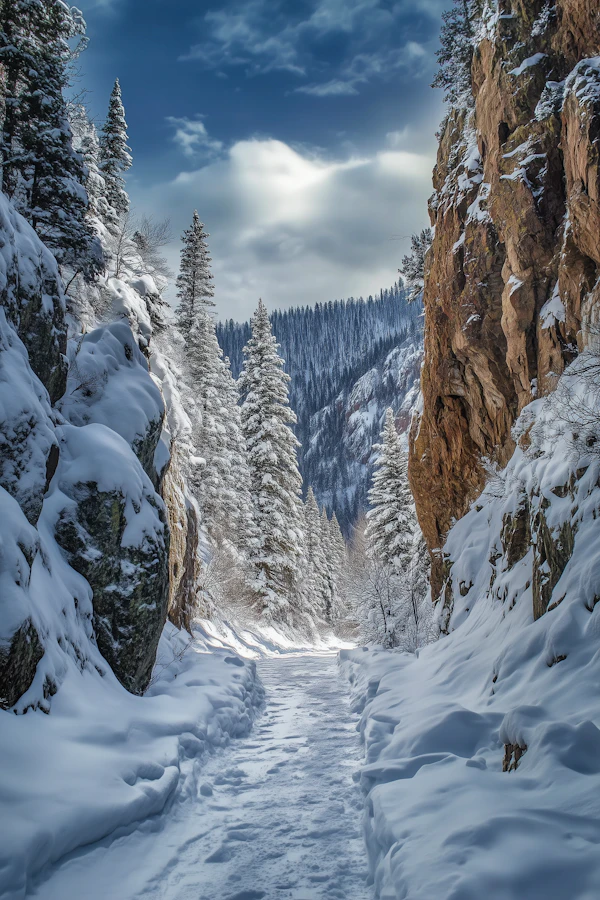 Serene Winter Landscape
