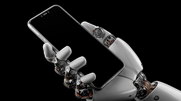Robotic Hand with Phone