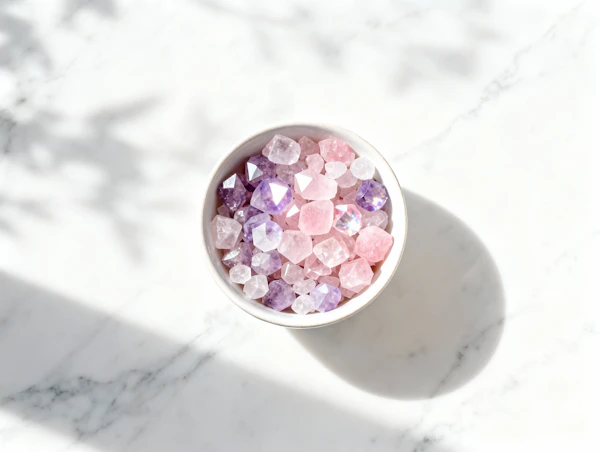 Gemstone Bowl Display