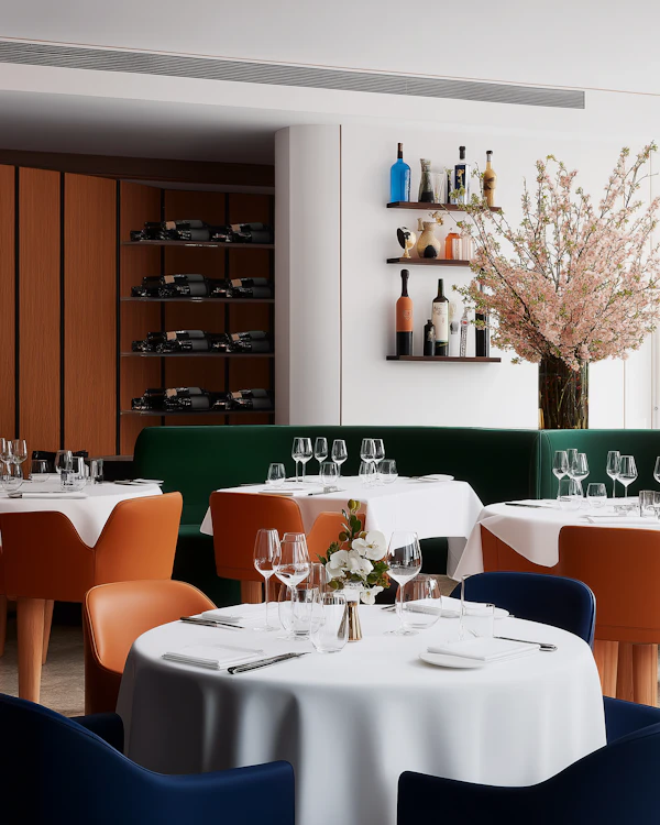 Sophisticated Dining Area