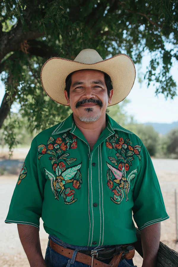 Man in Cowboy Hat