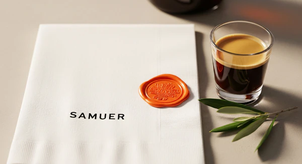 Elegant Coffee Setup