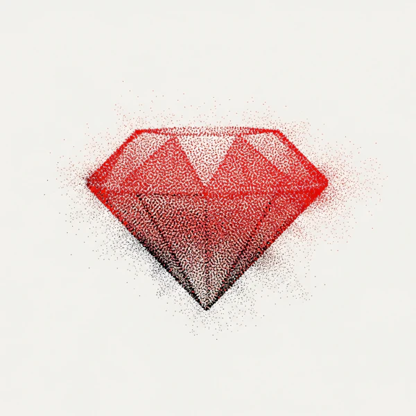 Red Diamond Art
