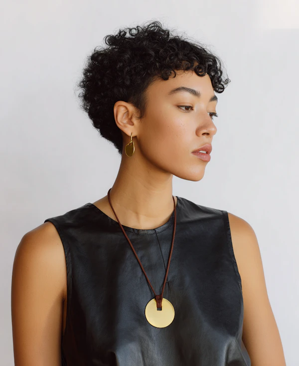 Contemplative Side Profile