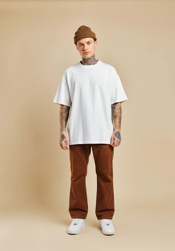 Tattooed Streetwear Look