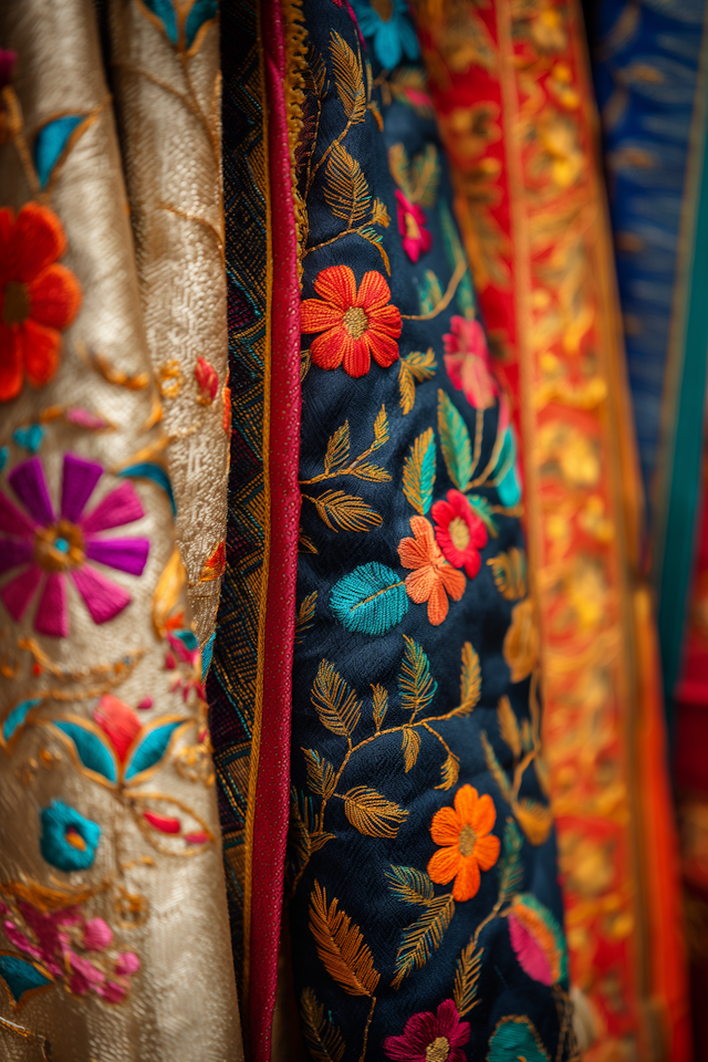 Traditional Embroidered Fabrics