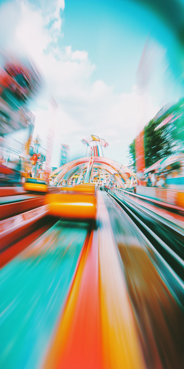 Amusement Park Thrill Ride
