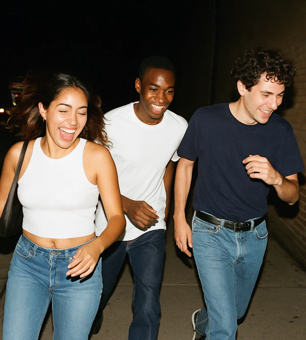 Nighttime Stroll Trio
