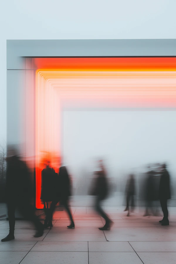 Neon Light Installation