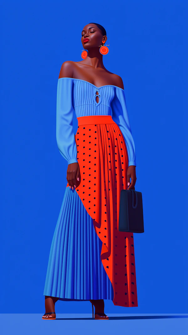 Stylish Woman Illustration