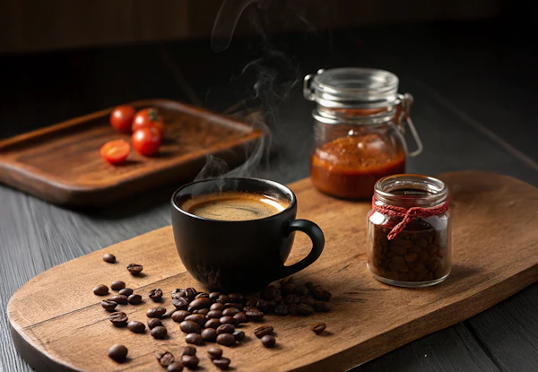Cozy Coffee Scene