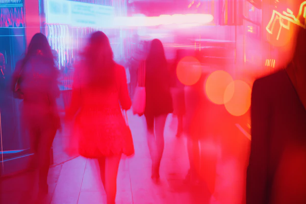 Neon Urban Nightlife