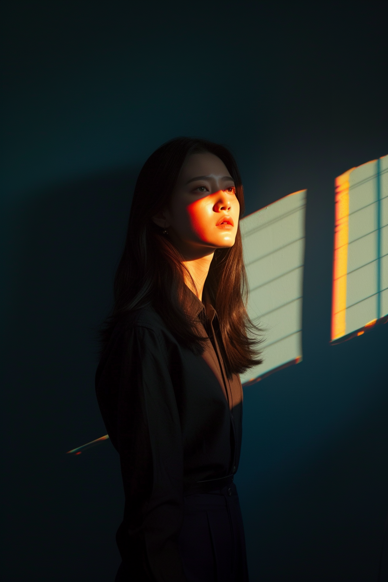 Dramatic Light Portrait